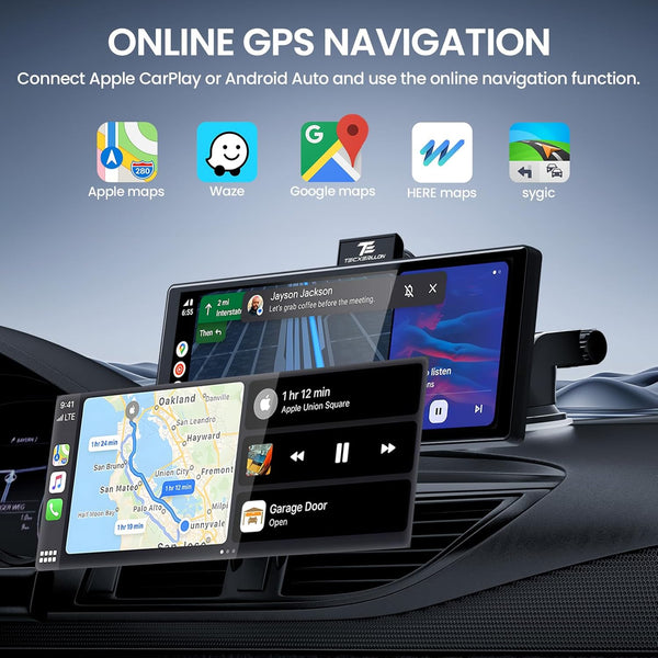 Vezeték nélküli CarPlay Kijelző